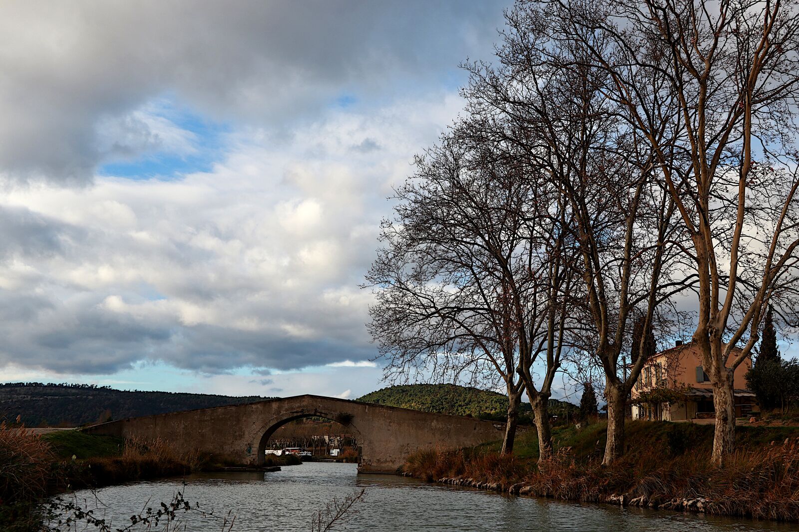 Canon PowerShot G1 X Mark III sample photo. Landscape, canal du midi photography