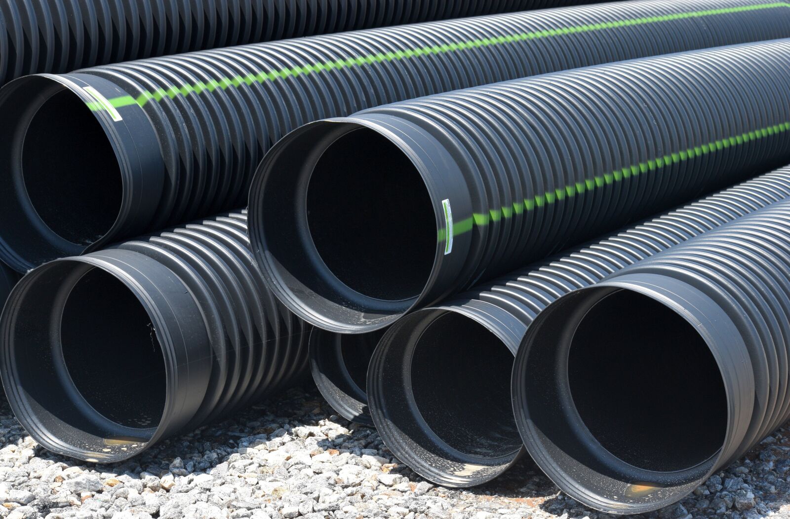 Nikon D3300 sample photo. Drainage pipes, construction site photography