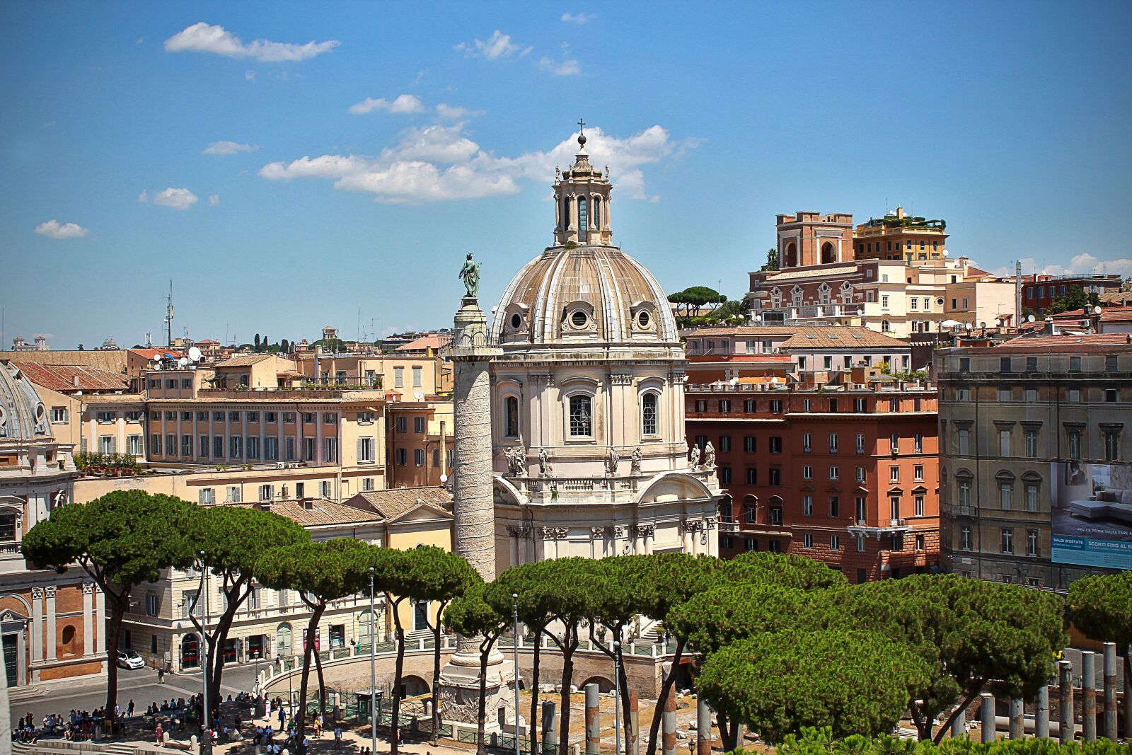 Canon EOS 1300D (EOS Rebel T6 / EOS Kiss X80) sample photo. Dome, rome, italy photography