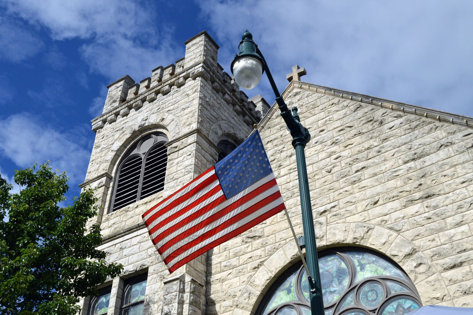 Nikon D3200 sample photo. American flag, american, flag photography