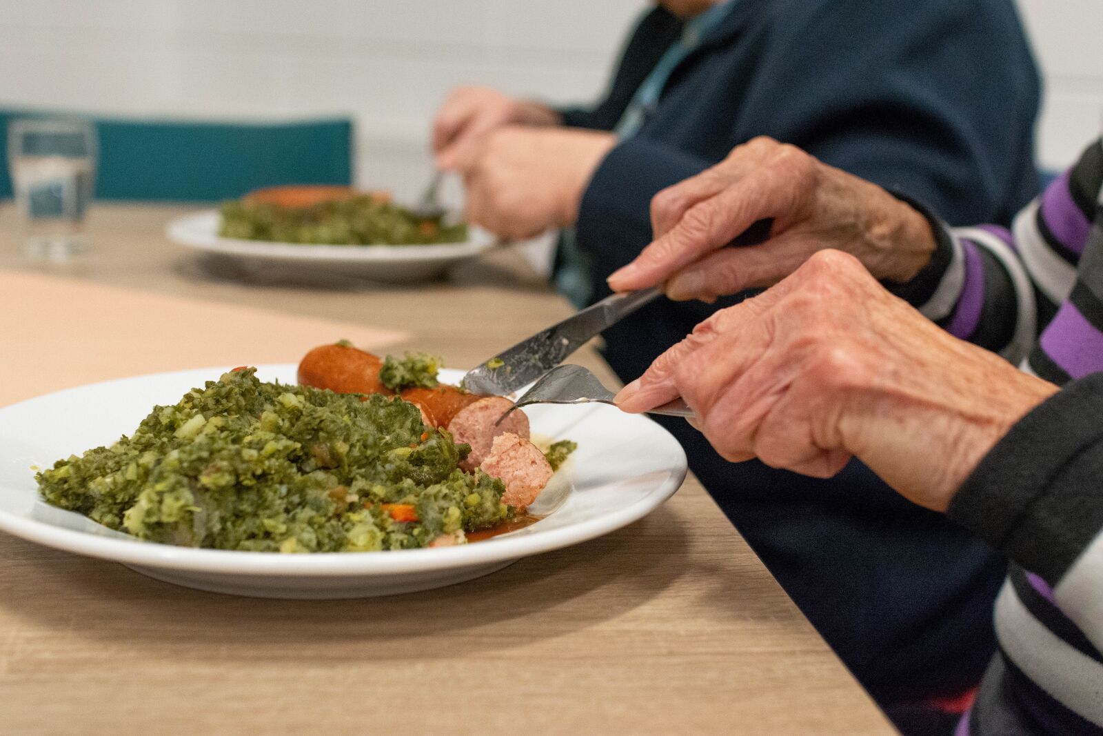 Nikon D5200 sample photo. Food, meal, kale photography