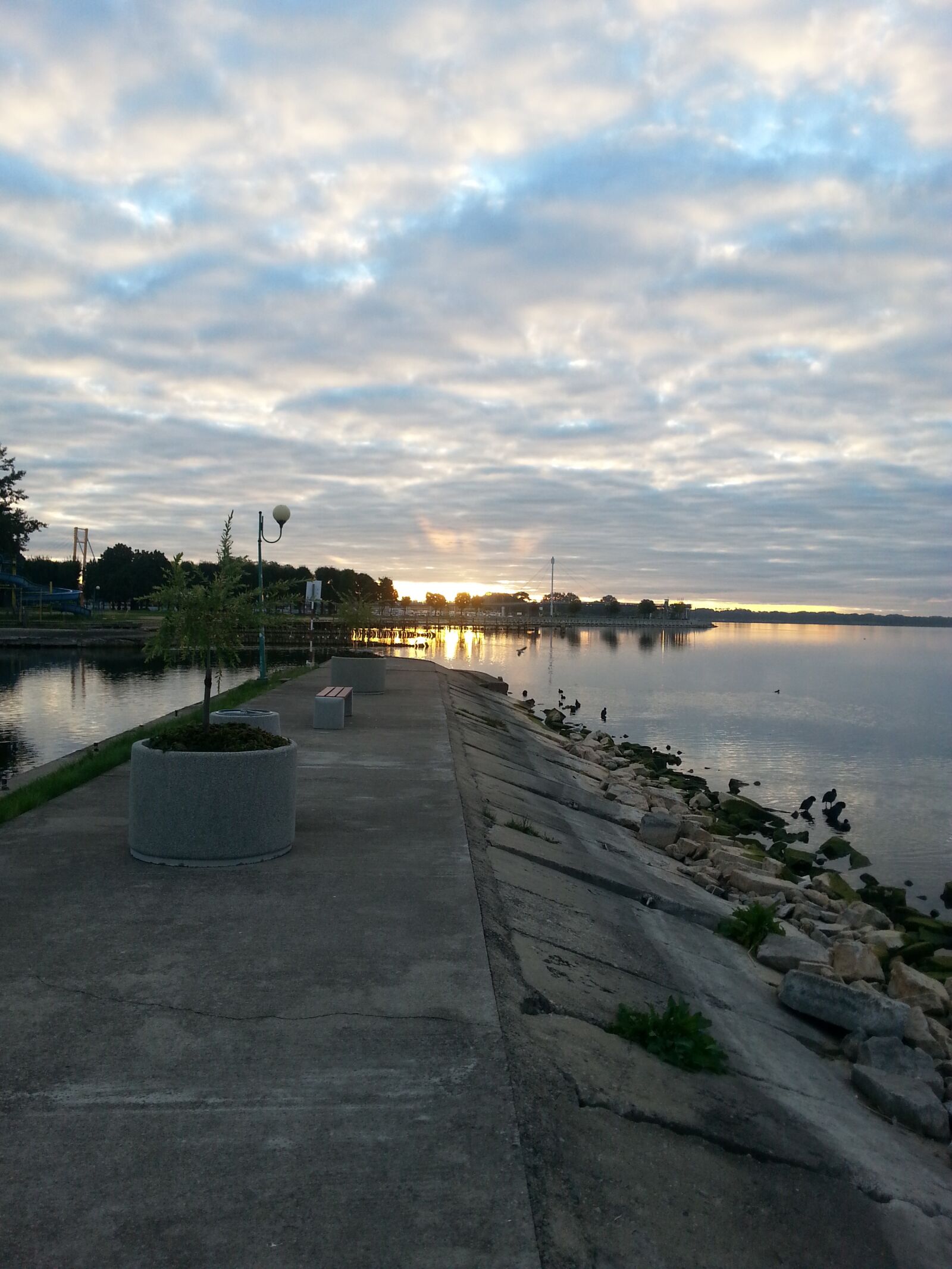 Samsung Galaxy S3 sample photo. Lake, sunrise, sky photography