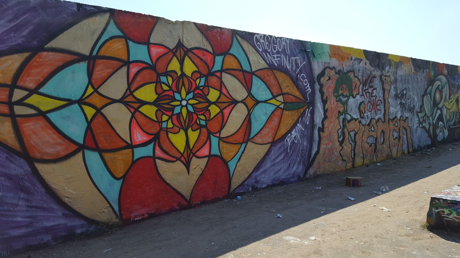 Samsung GALAXY S6 edge sample photo. Wall painting, berlin, graffiti photography
