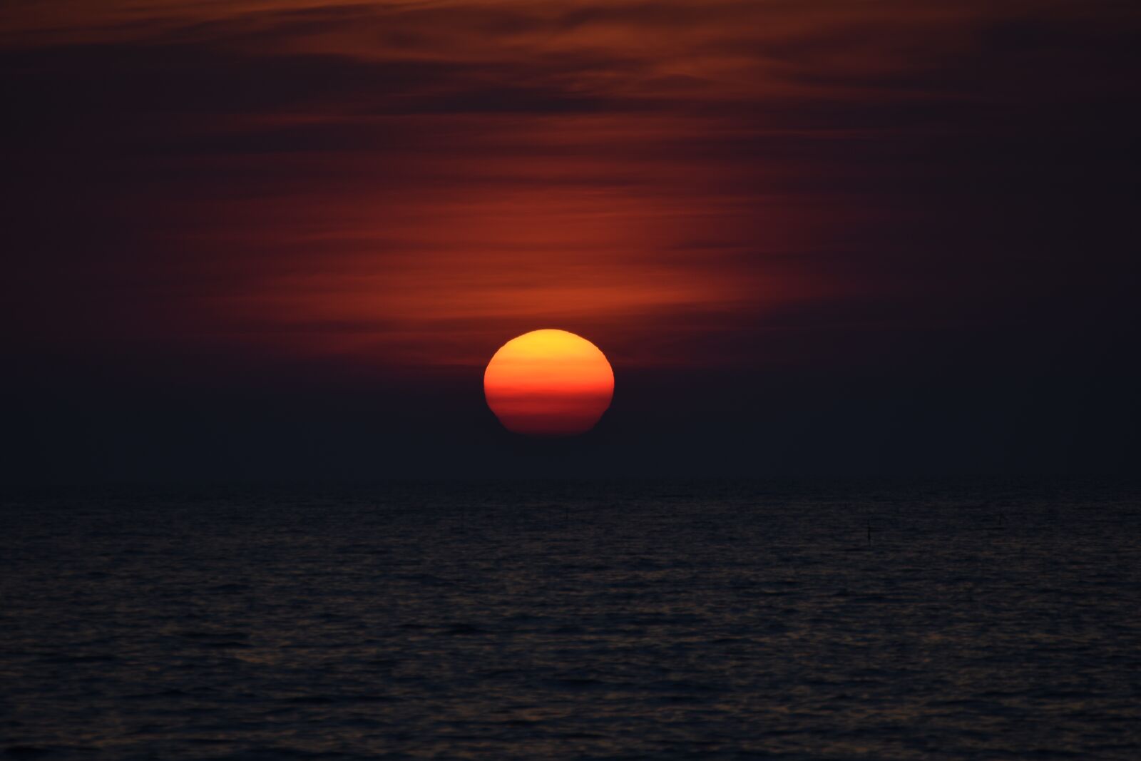 Nikon D7200 sample photo. Sunset, red, italy photography
