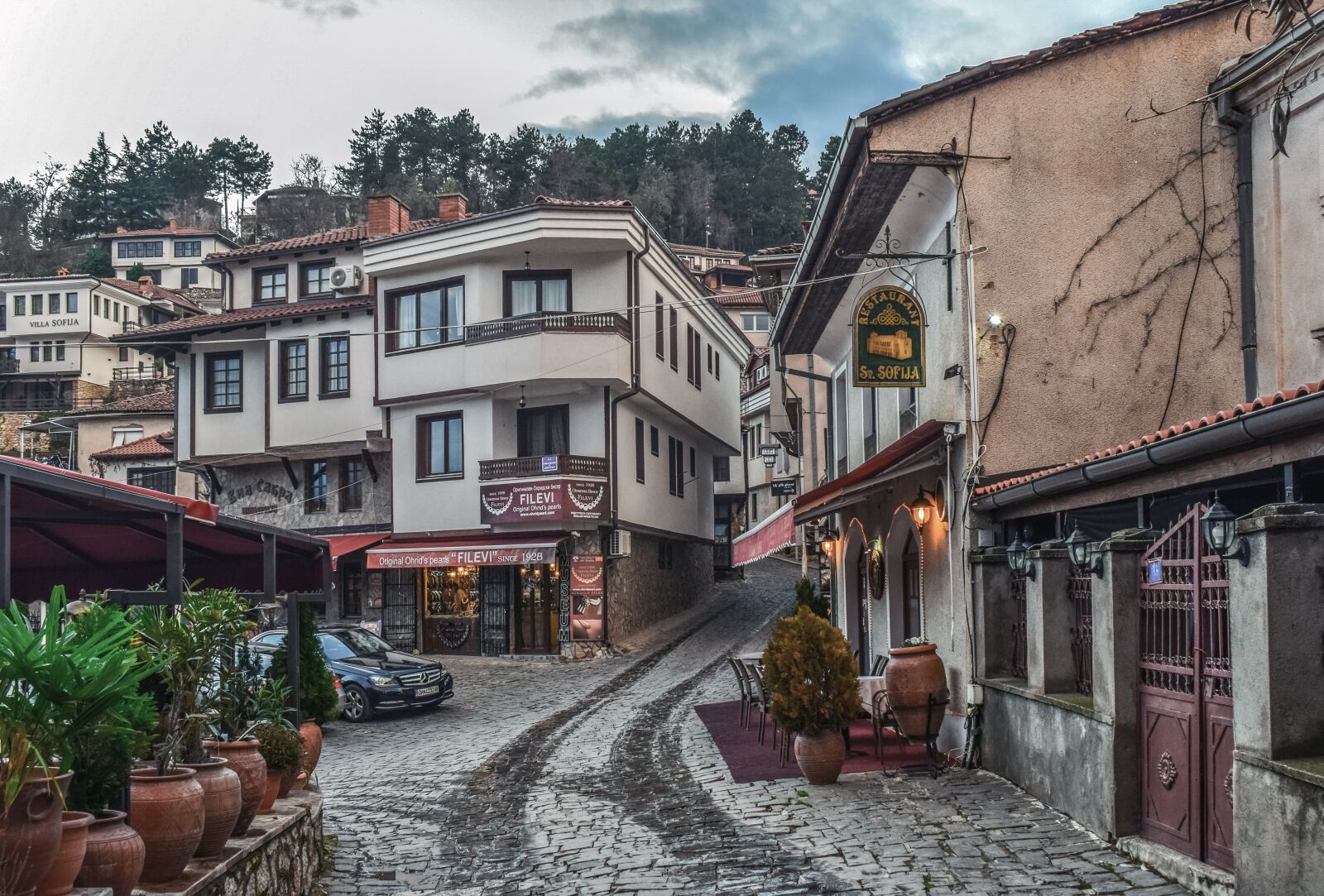 Nikon D3300 sample photo. Ohrid, north macedonia, town photography