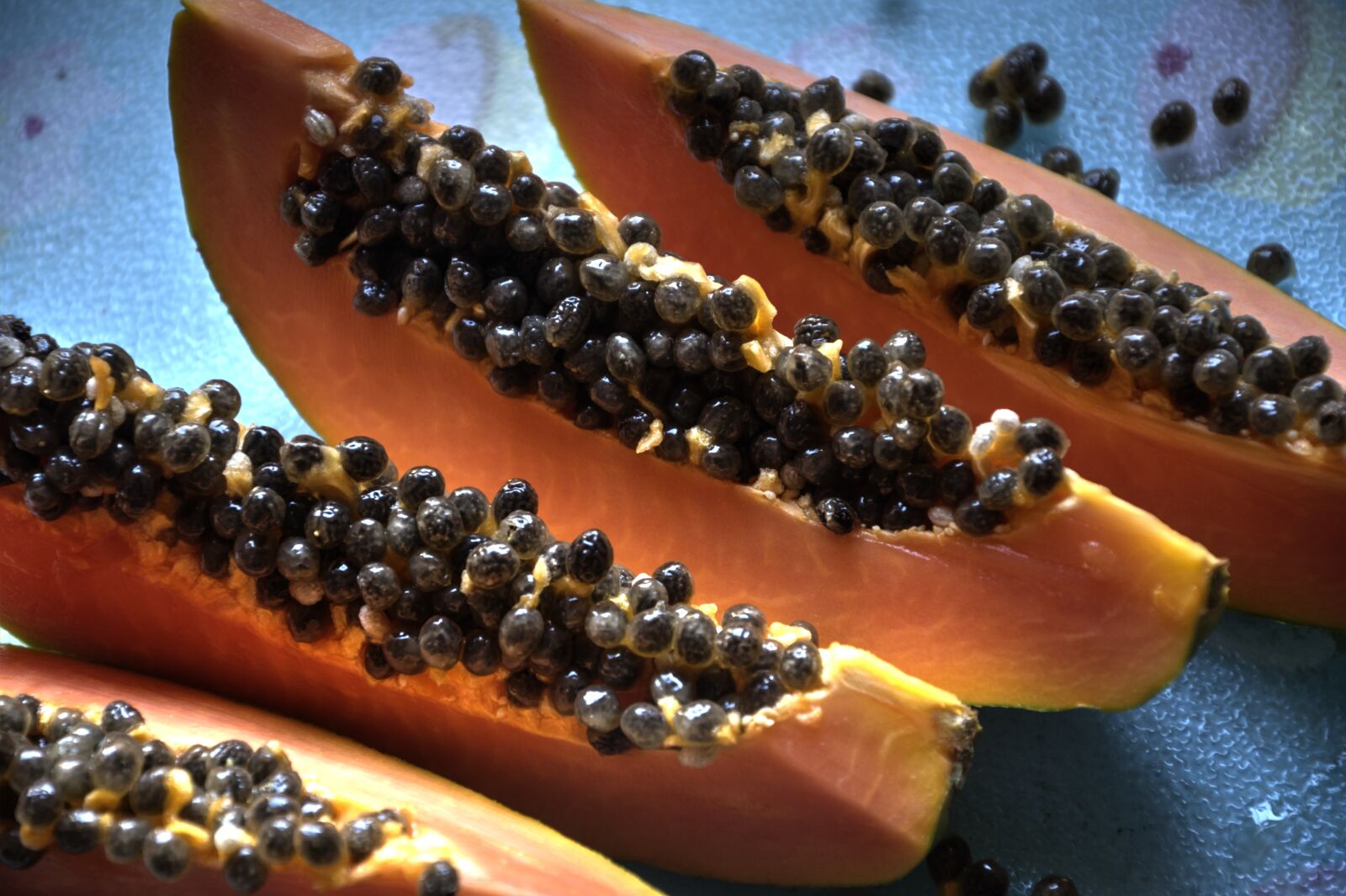 Nikon D90 sample photo. Paw paw, fruit, slices photography
