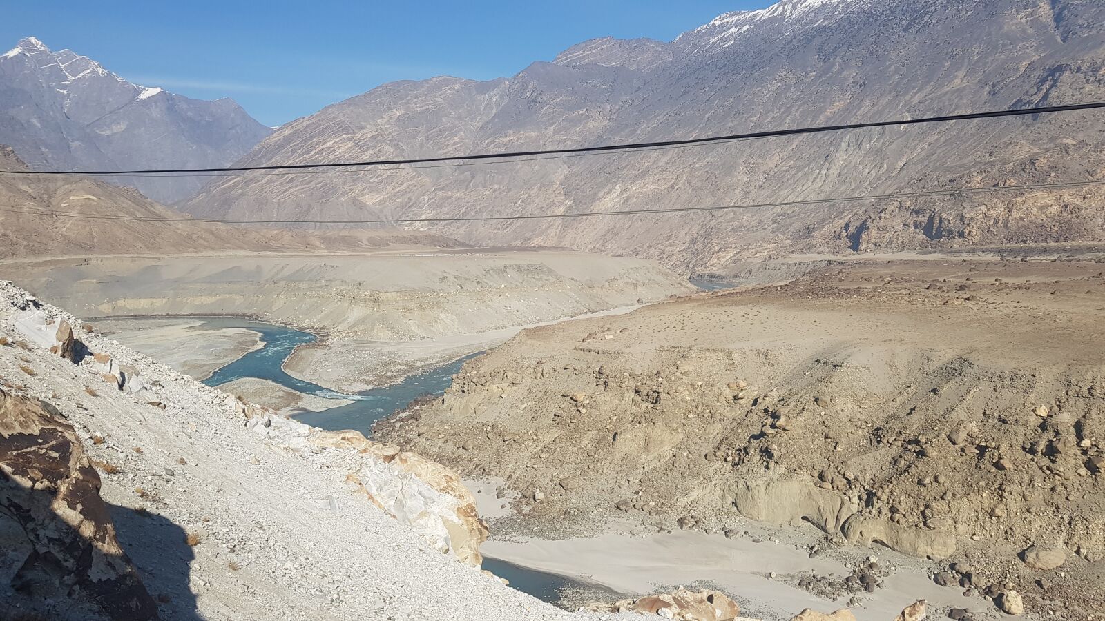 Samsung Galaxy S8 sample photo. Pakistan beauty, indus river photography