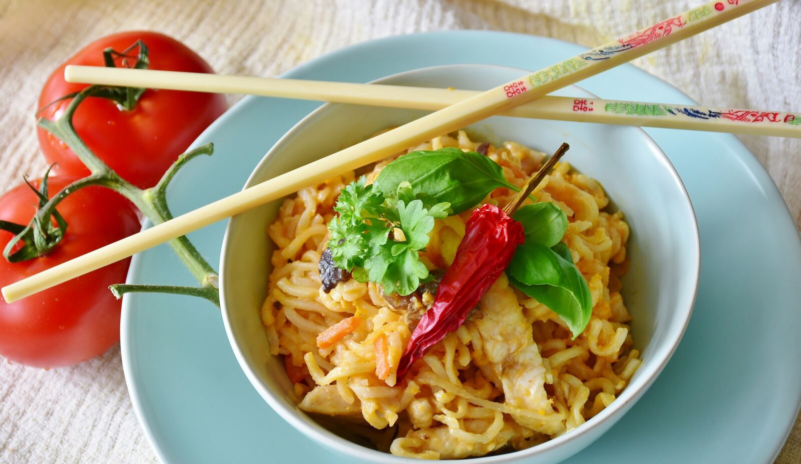 Nikon D7200 sample photo. Noodles, asia, vegetables photography