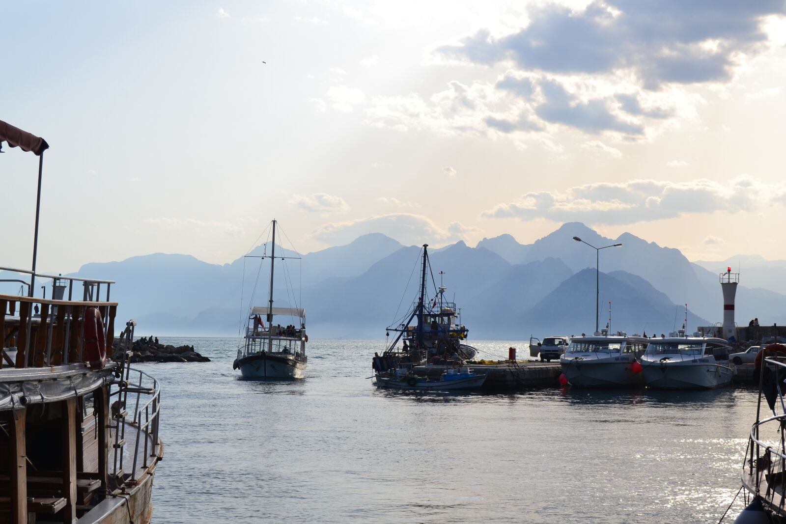 Nikon D3100 sample photo. Turkey, antalya, old port photography