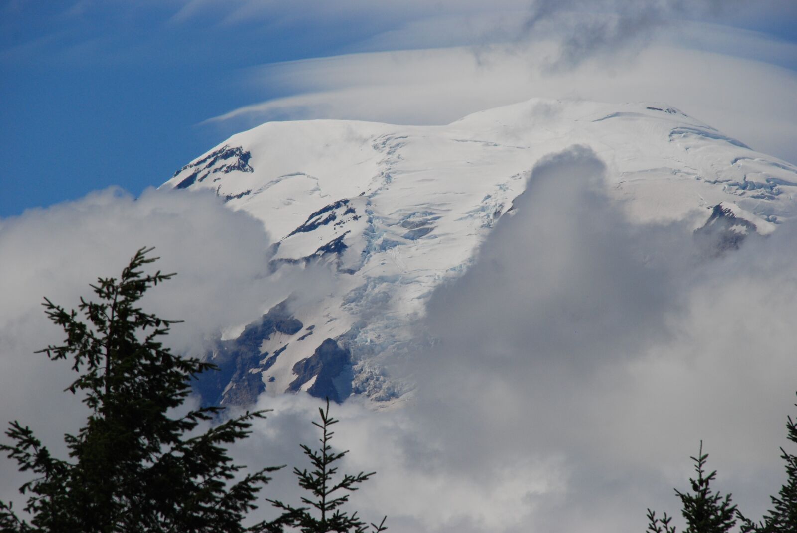 Nikon D80 sample photo. Mountain, snow, eternal photography