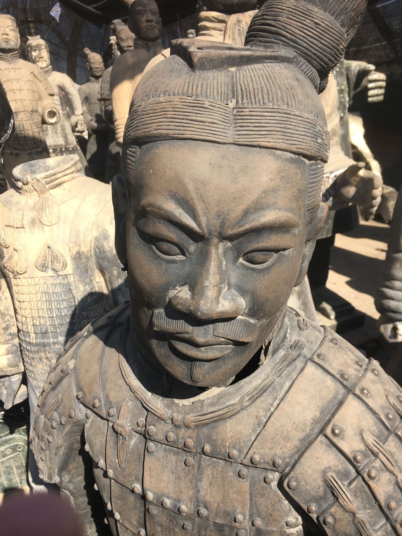 Apple iPhone 6s sample photo. Warrior, chinese, chinese warrior photography