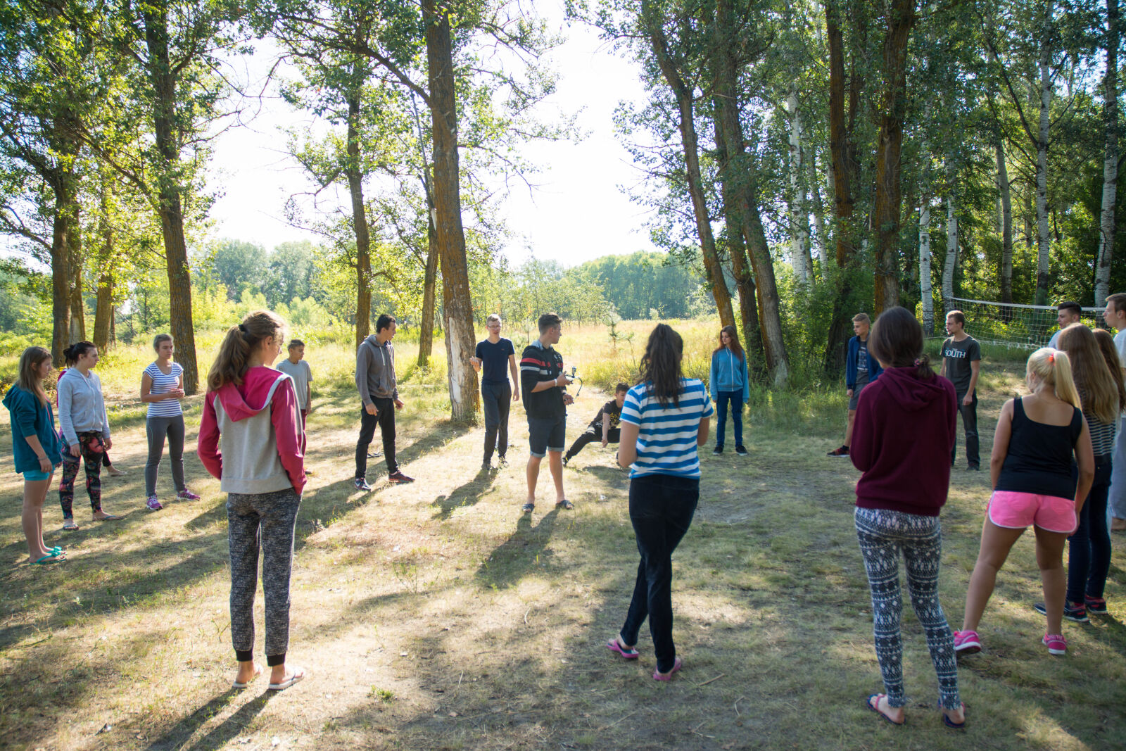 Nikon D7100 sample photo. Camp, dip, forest, pine photography