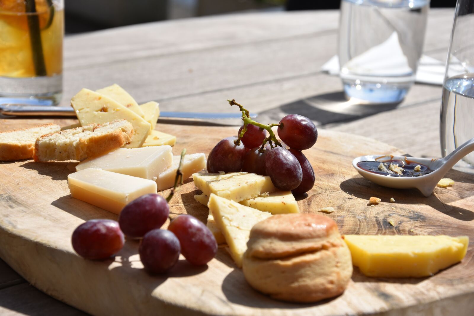 Nikon D3400 sample photo. Cheese platter, cheese plate photography