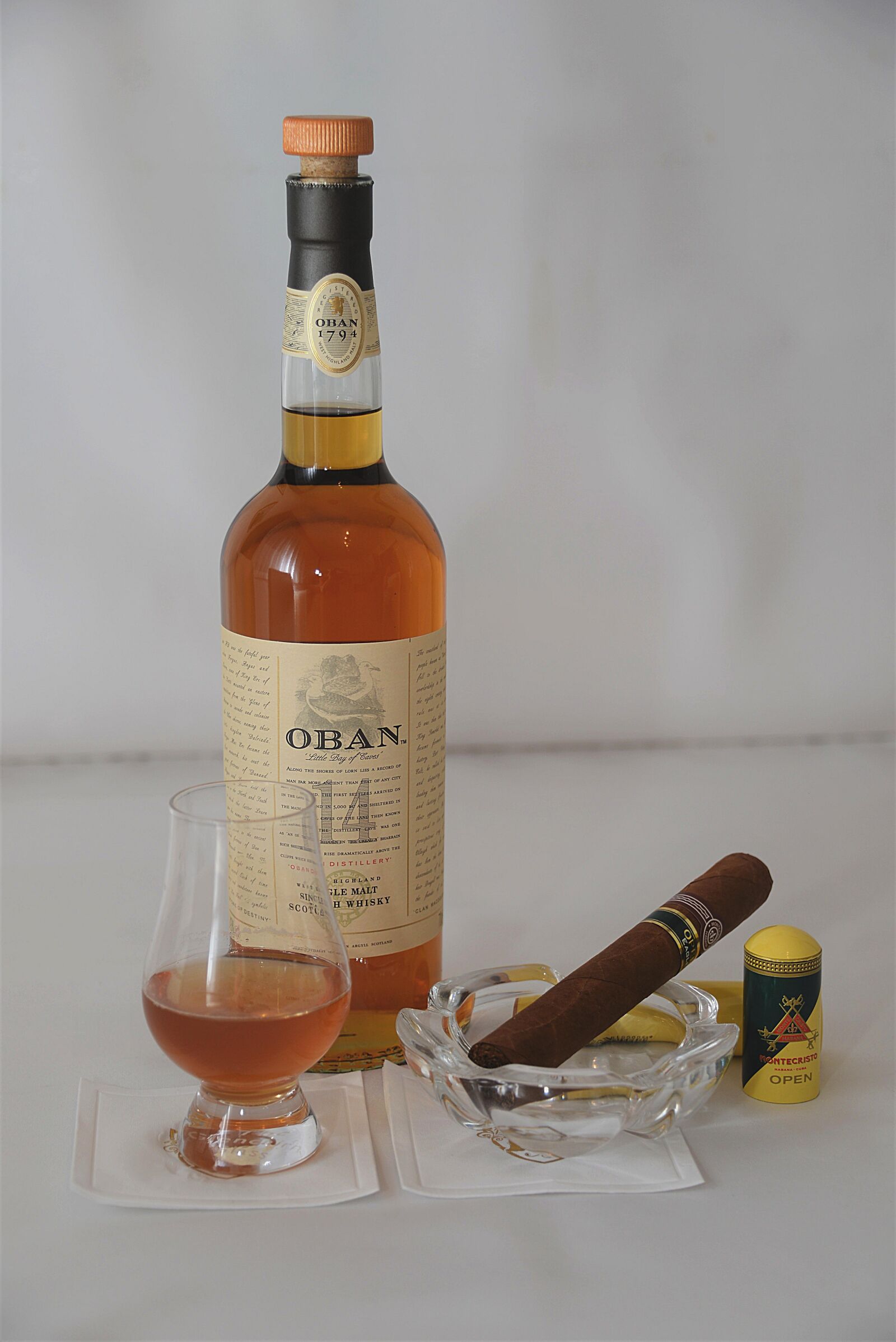 Nikon D610 sample photo. Whisky, cigar, boilermaker photography