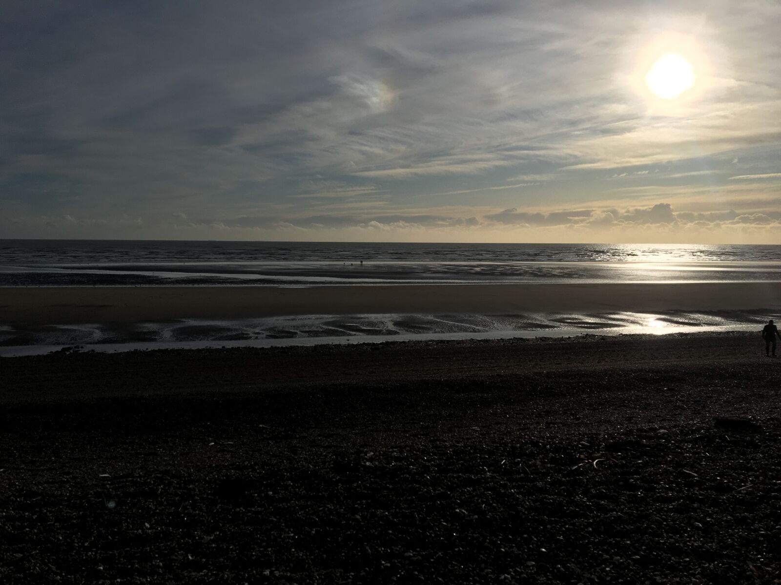 iPhone 6s back camera 4.15mm f/2.2 sample photo. Beach, sunset, sky photography