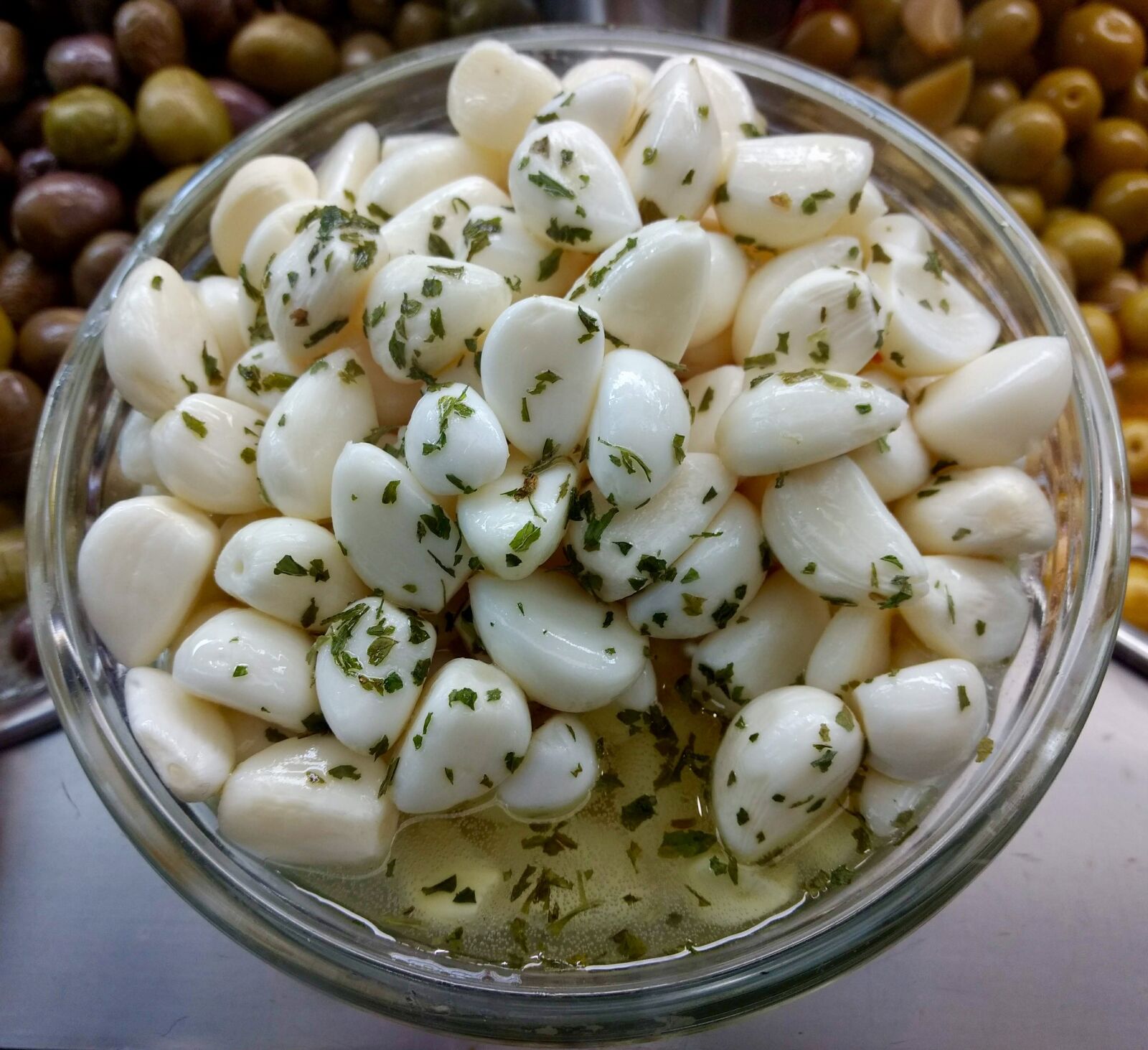 Motorola Moto G (4) sample photo. Garlic, crunchy garlic, valencia photography