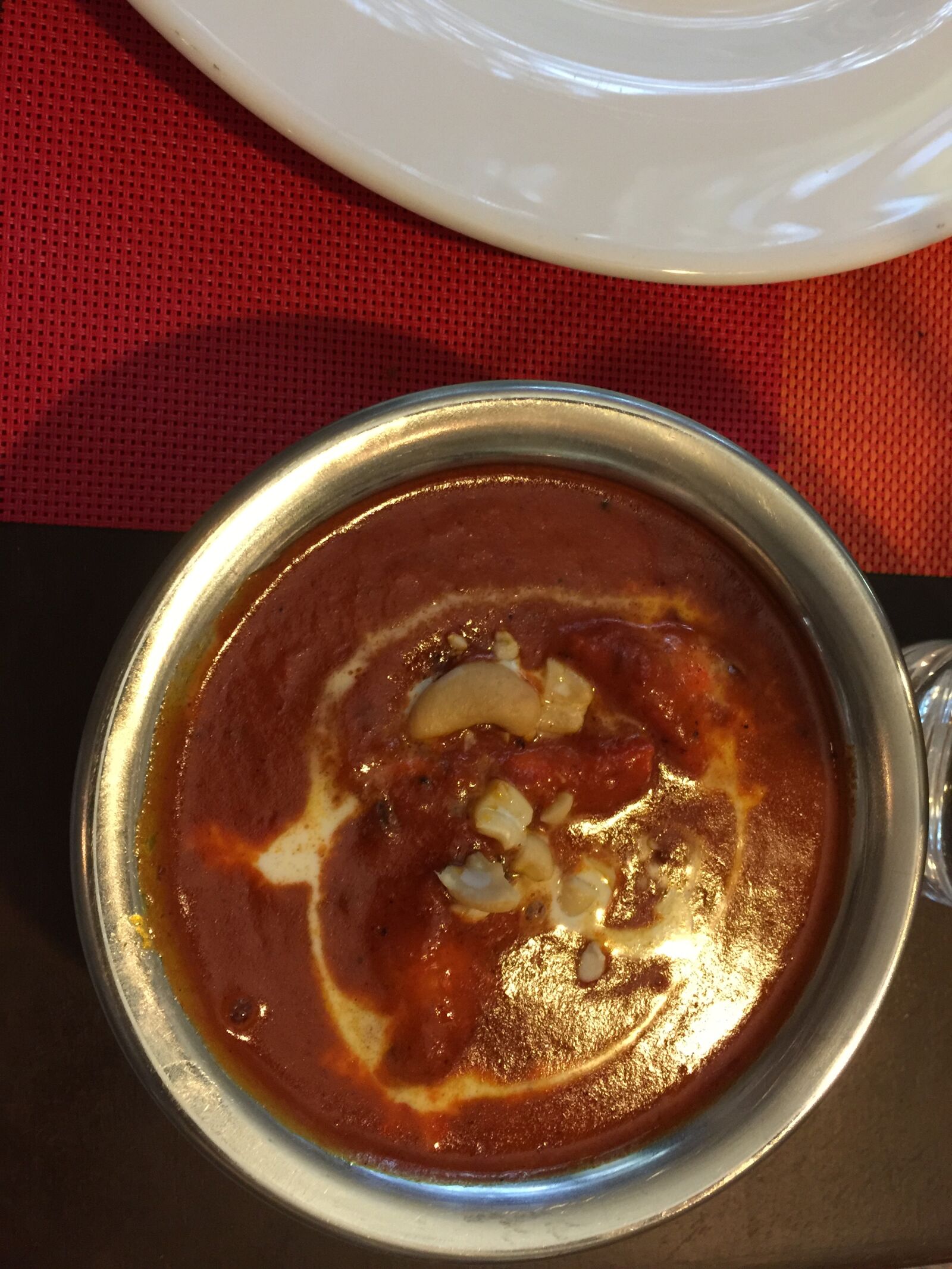 iPhone 6 Plus back camera 4.15mm f/2.2 sample photo. Butter, chicken, indian, restaurant photography