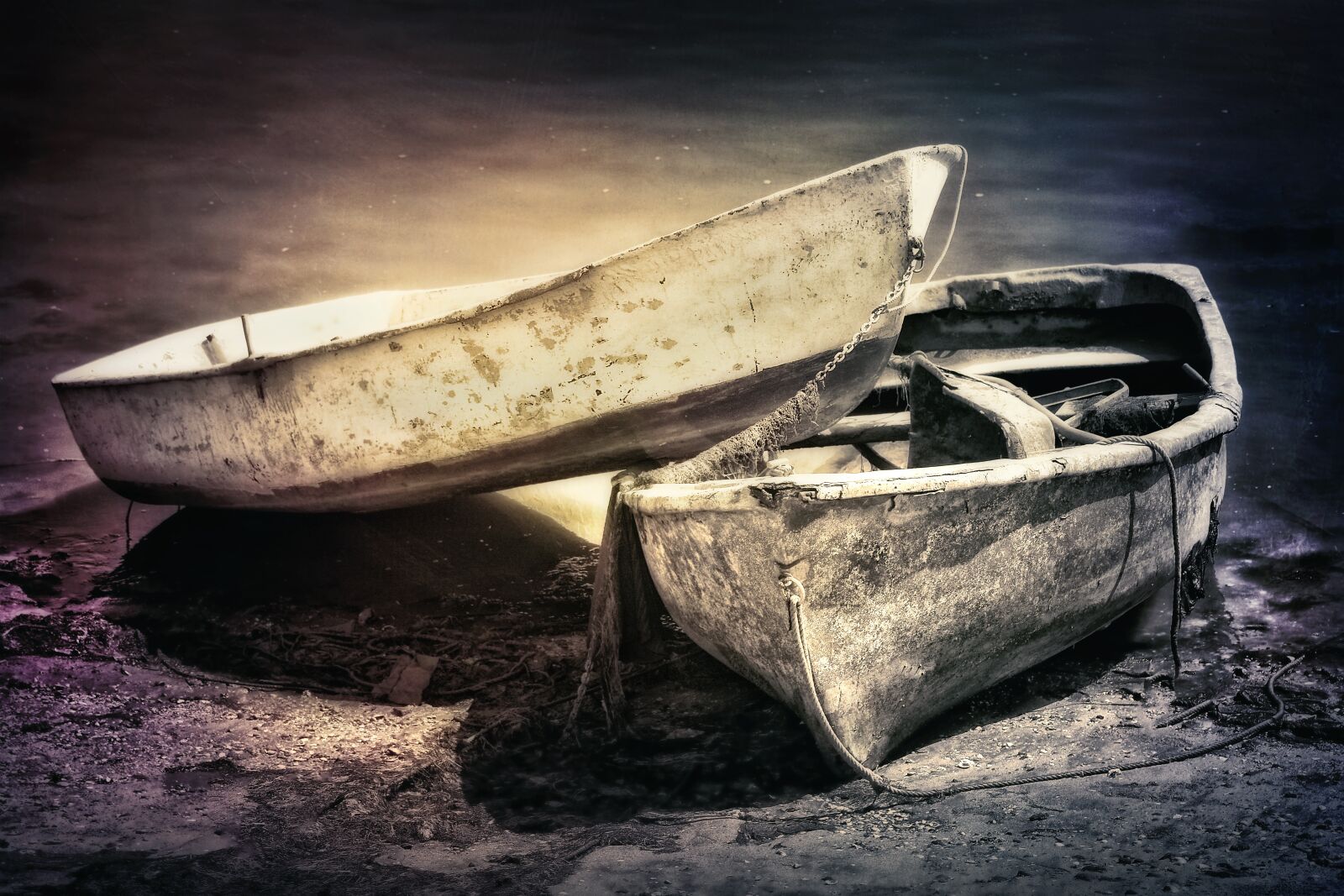 Nikon D7100 sample photo. Boats, texture, nature photography