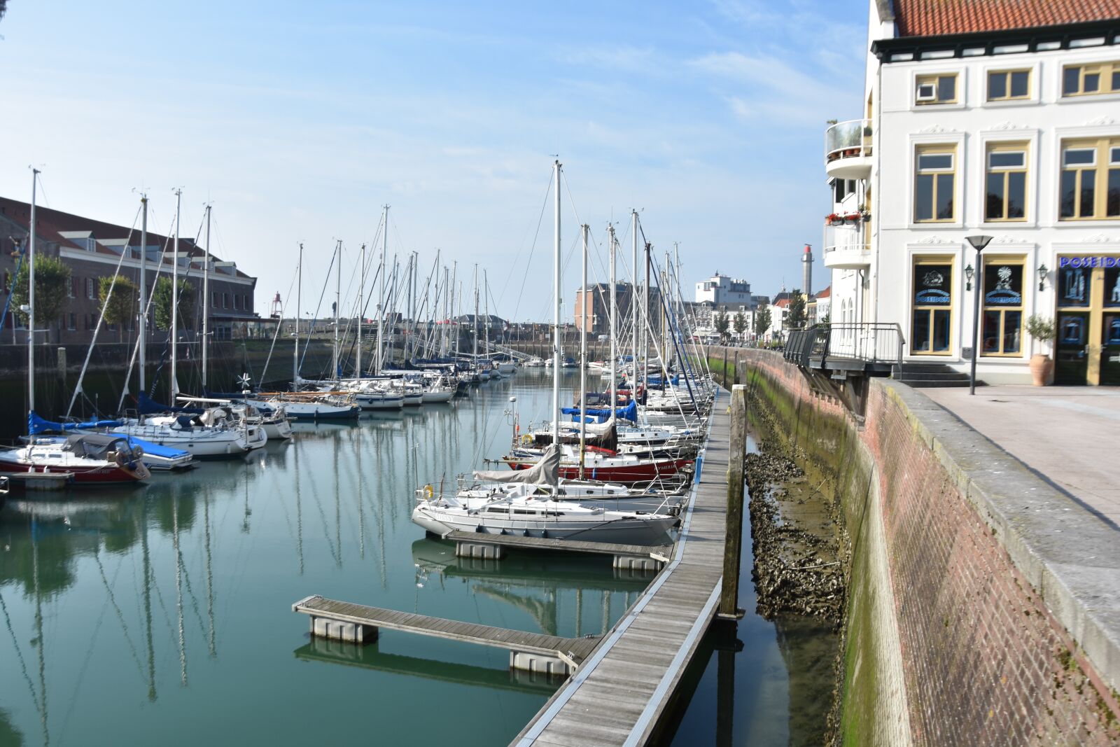 Nikon D3400 sample photo. Marina, vlissingen, north sea photography