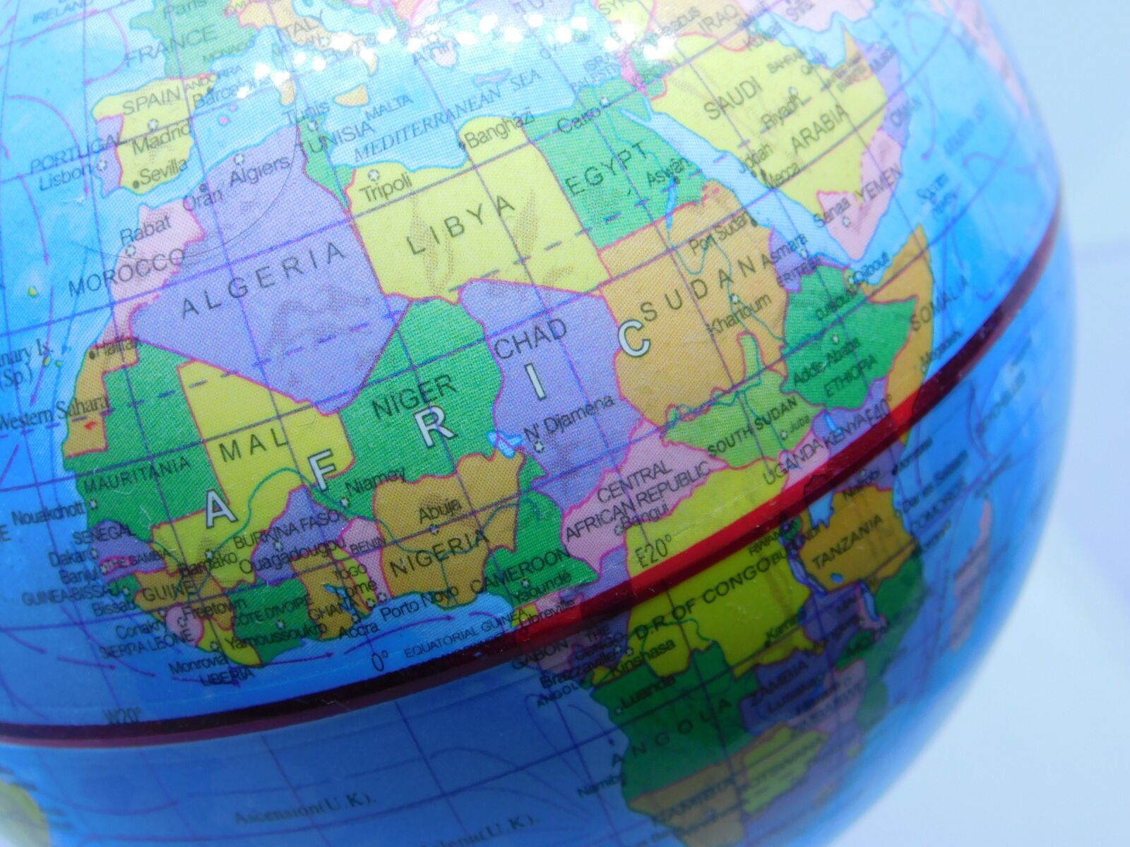 Nikon Coolpix B500 sample photo. Map of the world photography