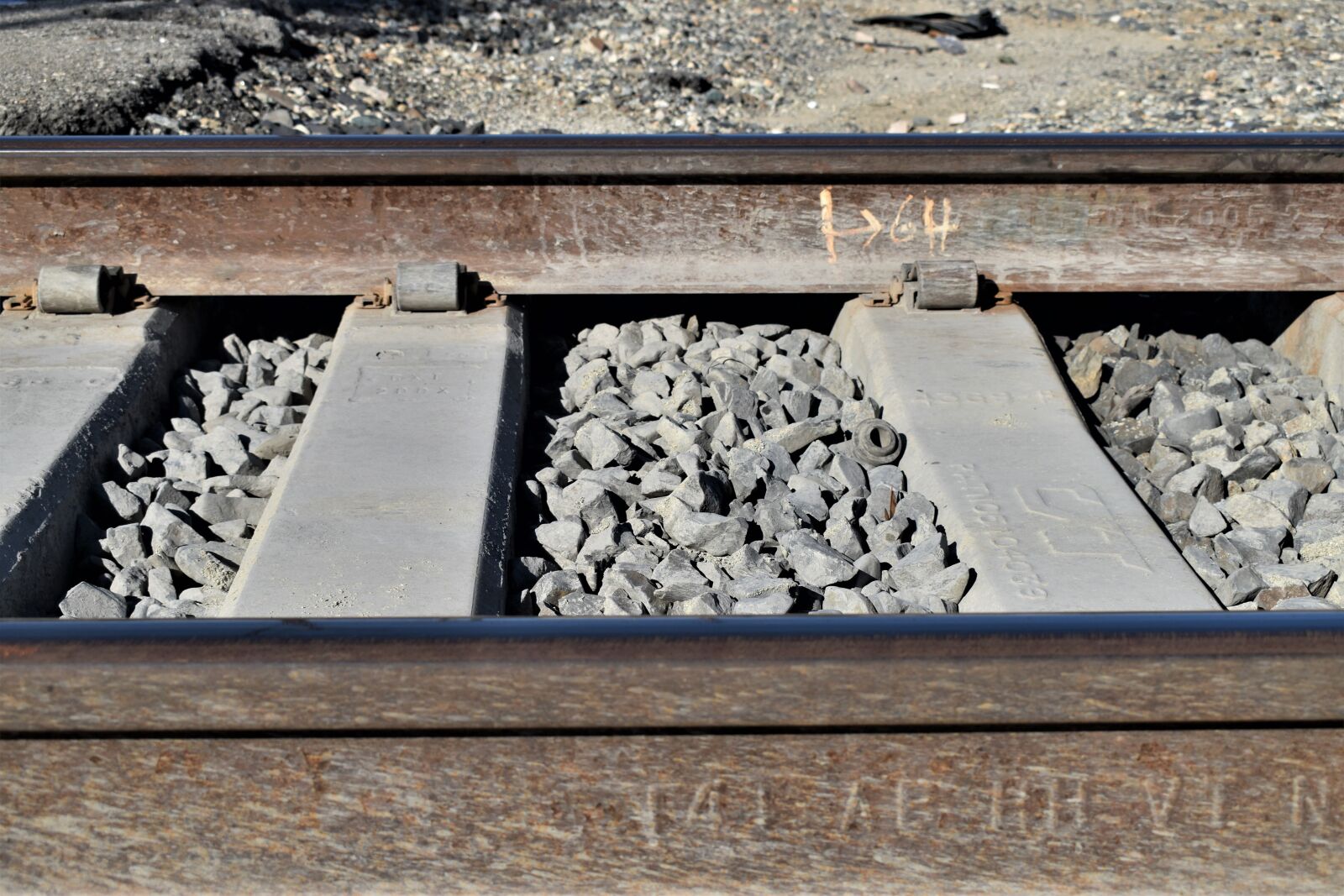 Nikon D3500 sample photo. Track, railroad, industrial photography