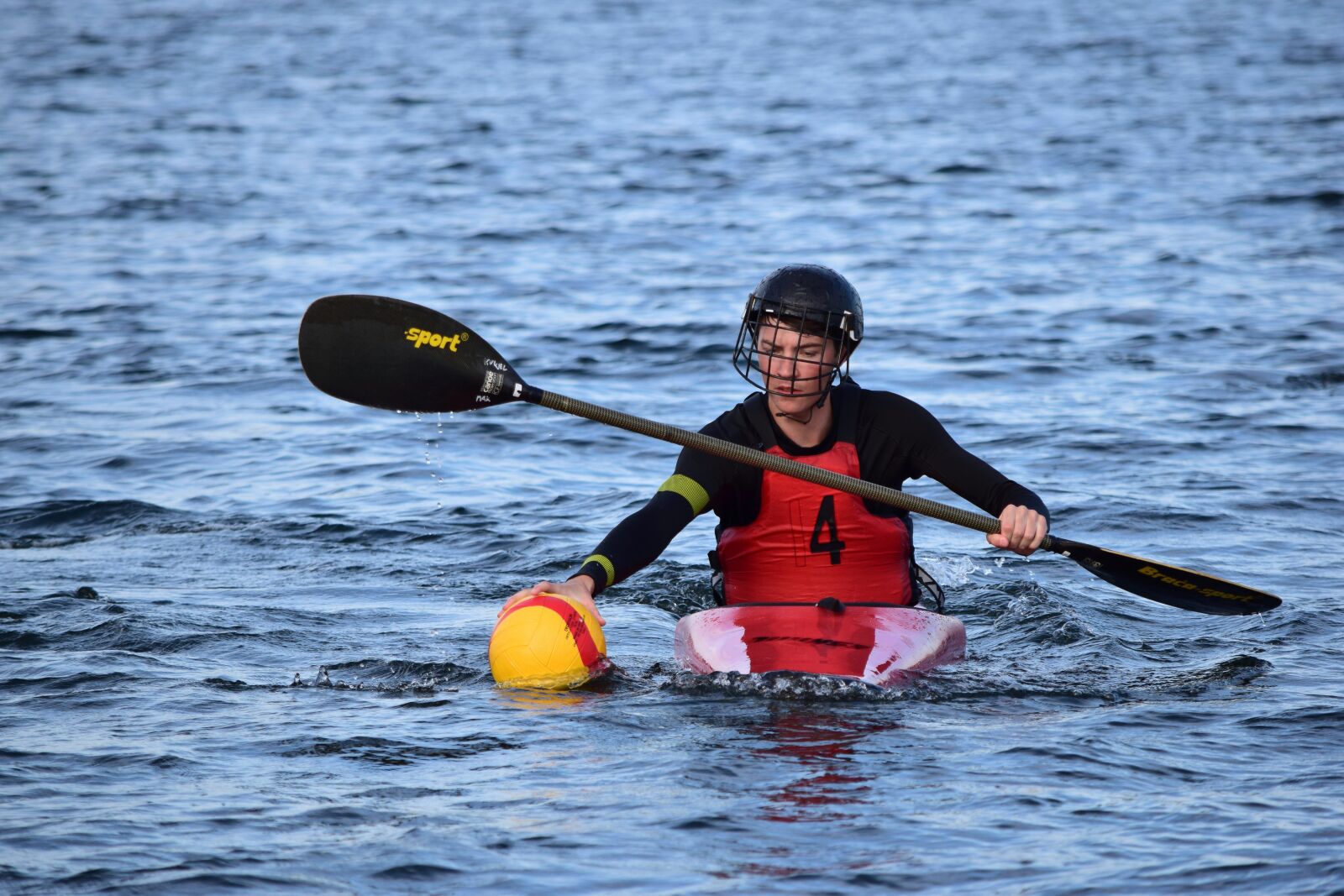 Nikon D5300 sample photo. Canoeing, canoe polo, training photography