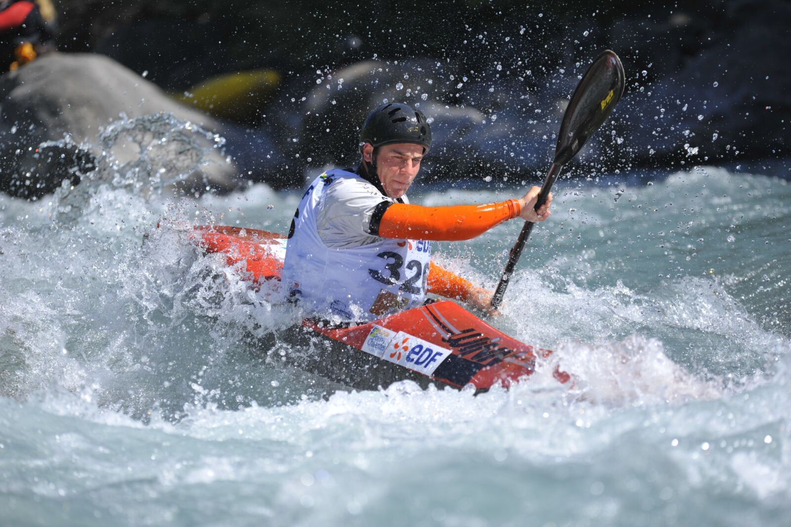 Nikon D700 sample photo. Kayak, canoe, ubaye photography