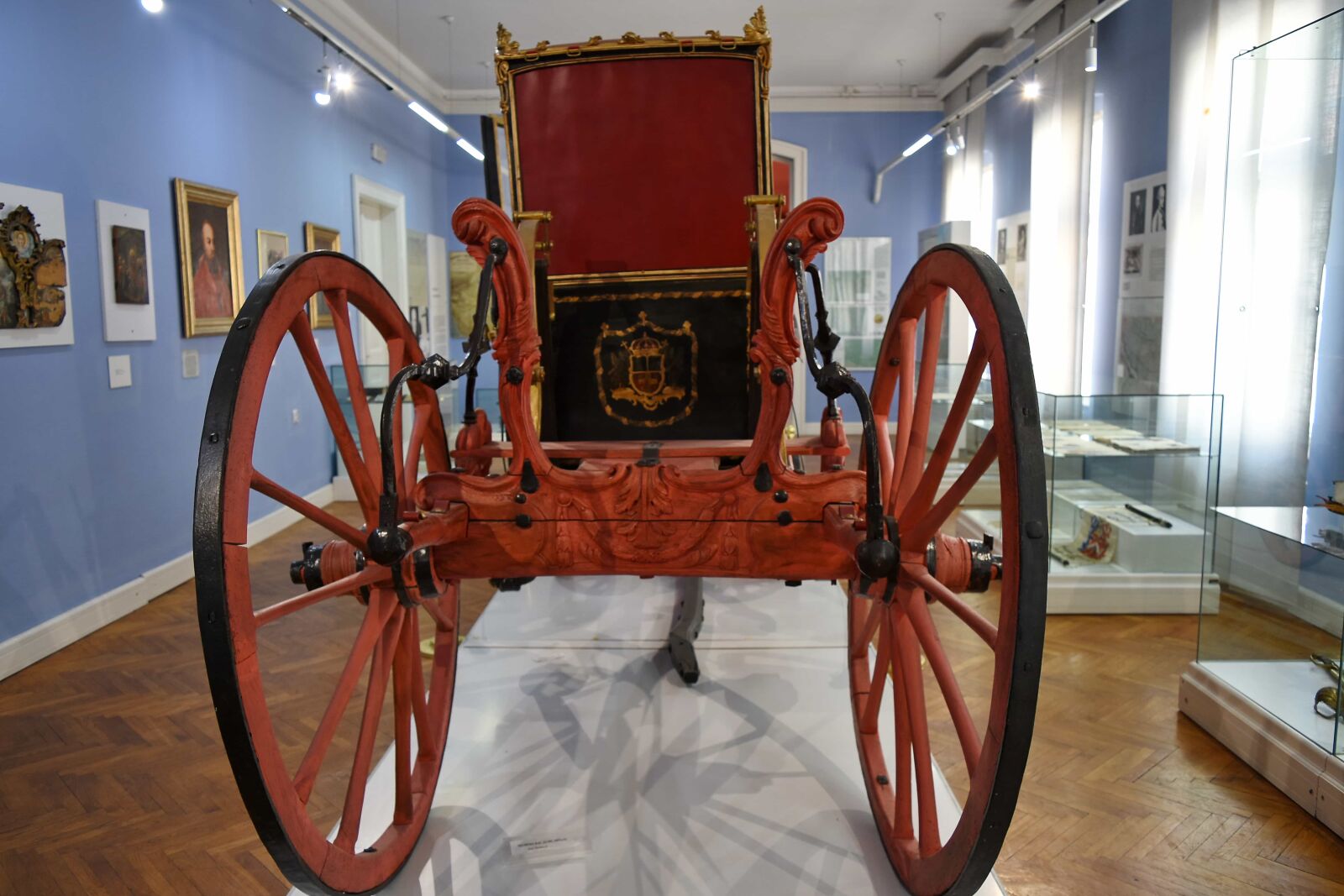 Nikon D5500 sample photo. Carriage, wheel, vehicle, museum photography