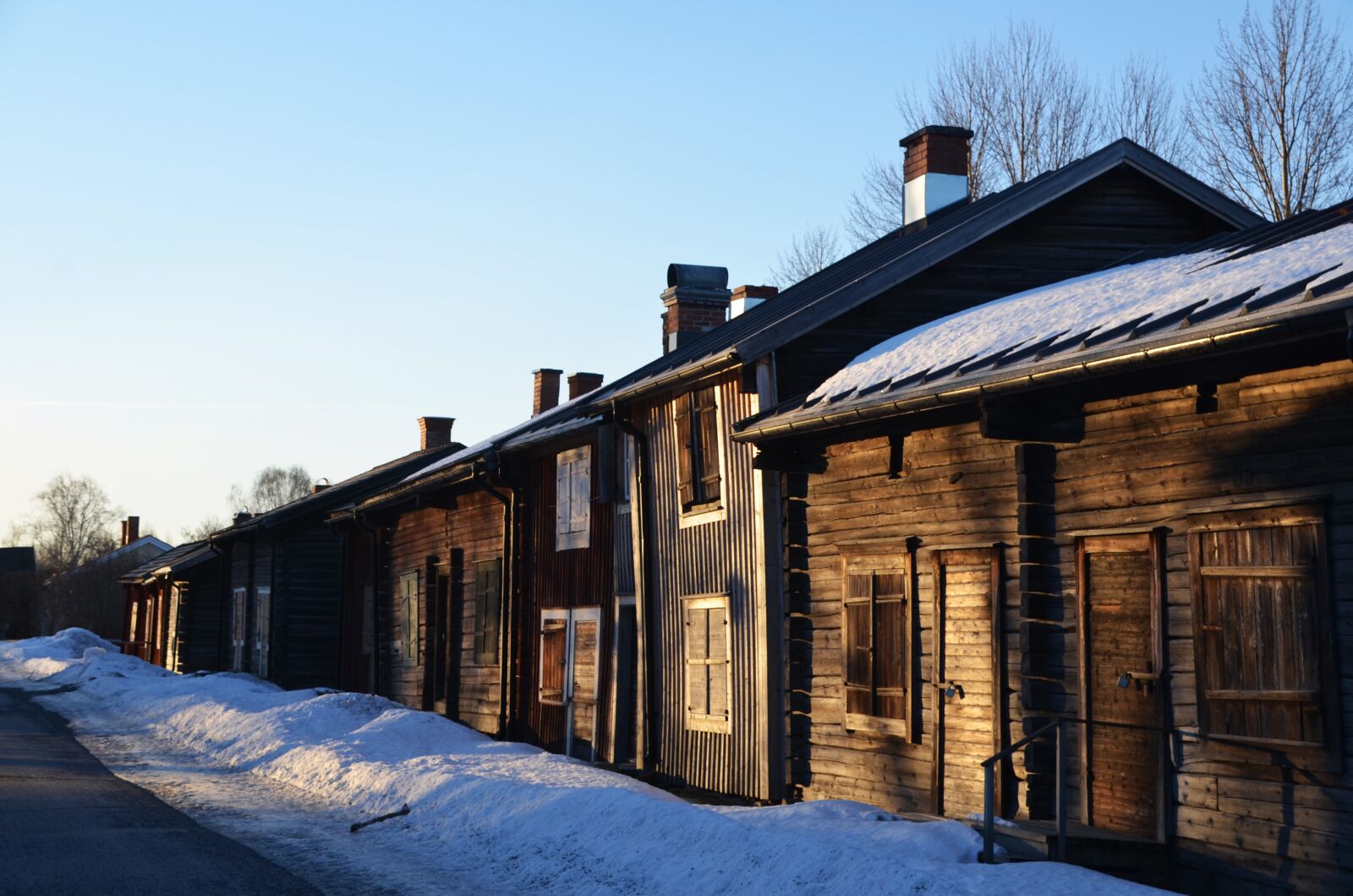Nikon D5100 sample photo. Skellefteå, bonnstan, log homes photography