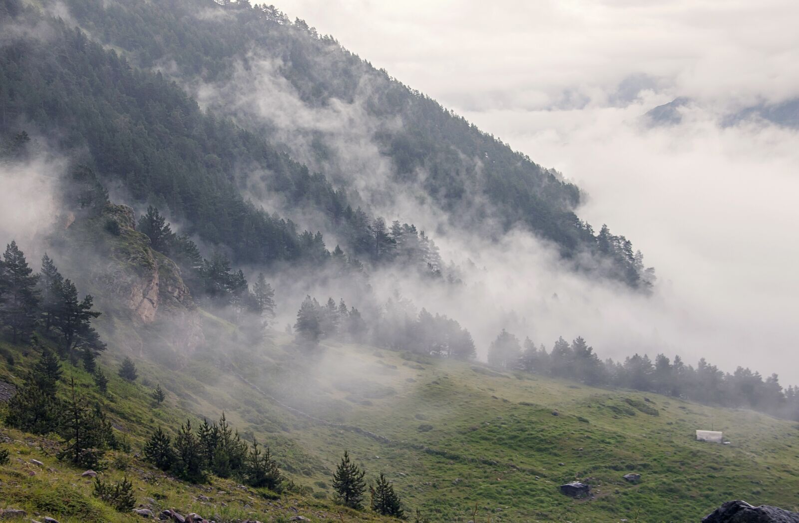 Canon EOS 500D (EOS Rebel T1i / EOS Kiss X3) sample photo. The caucasus, russia, mountains photography