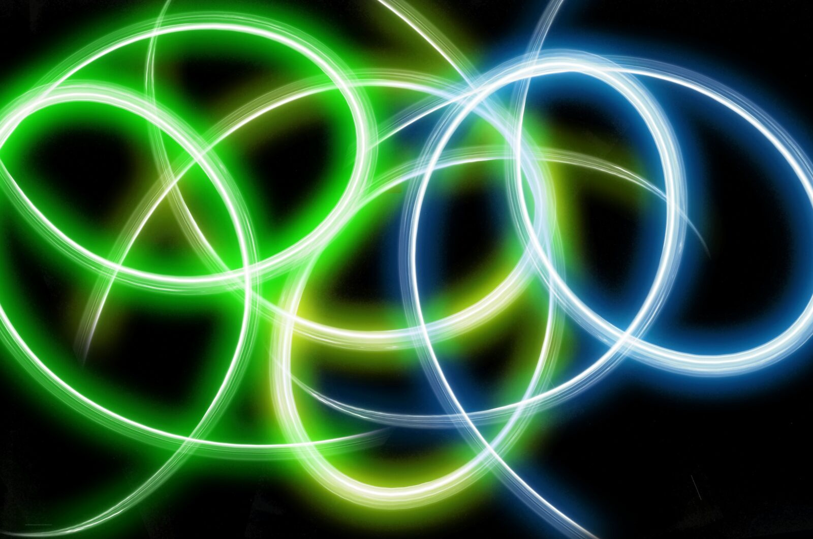 Nikon D5100 sample photo. Glowing abstract, abstract lines photography