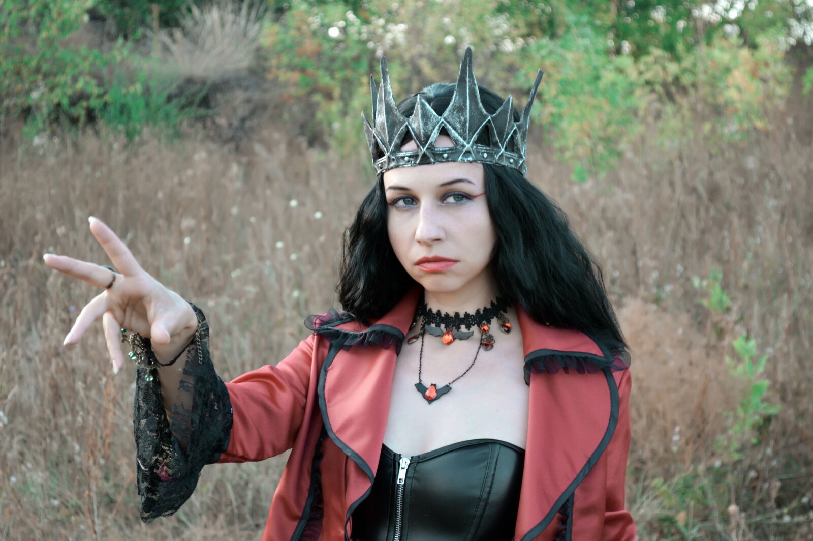 Nikon D3200 sample photo. Woman, queen, witch photography