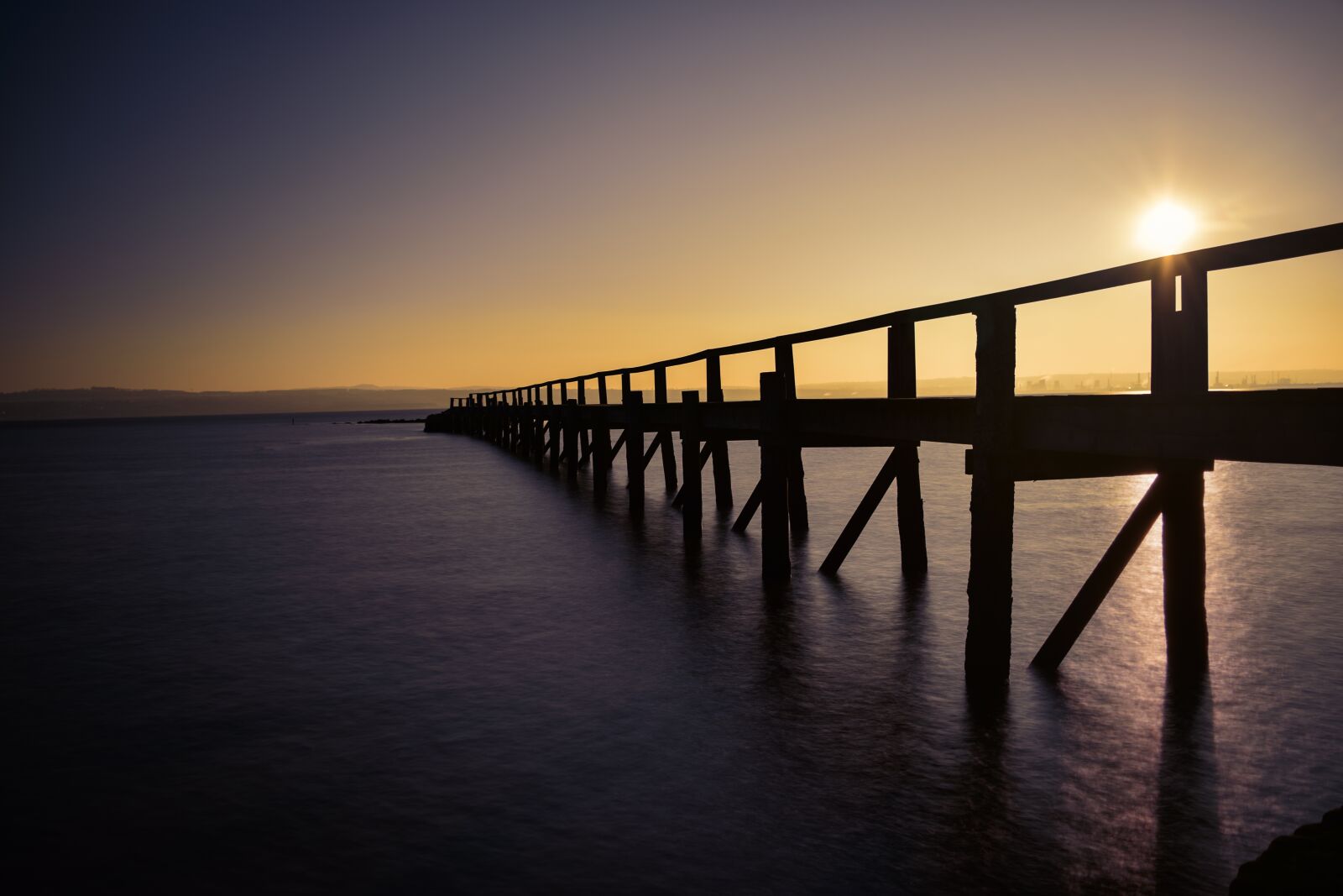 Nikon D5300 sample photo. Culross, pier, fife photography