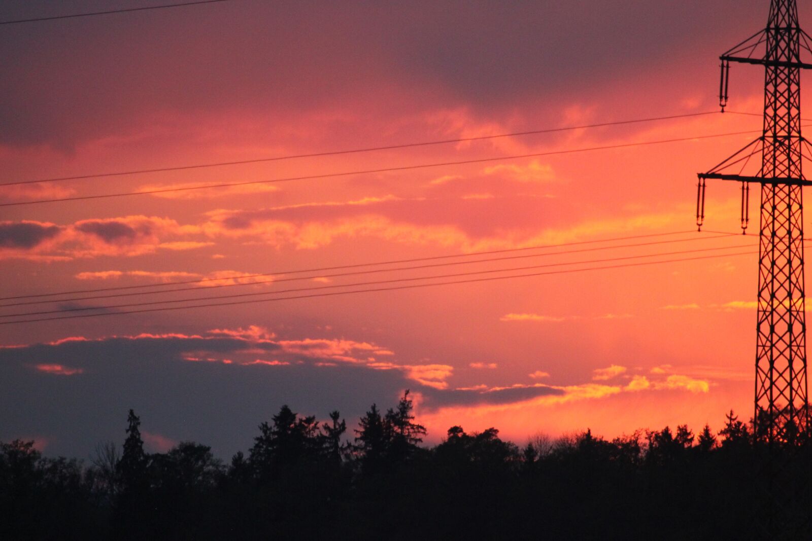 Canon EOS 500D (EOS Rebel T1i / EOS Kiss X3) sample photo. Evening, sky, afterglow photography