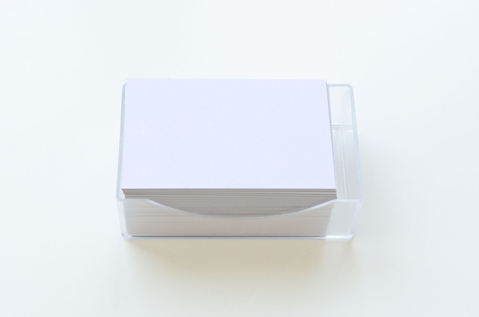 Nikon D5100 sample photo. Business cards, show, empty photography