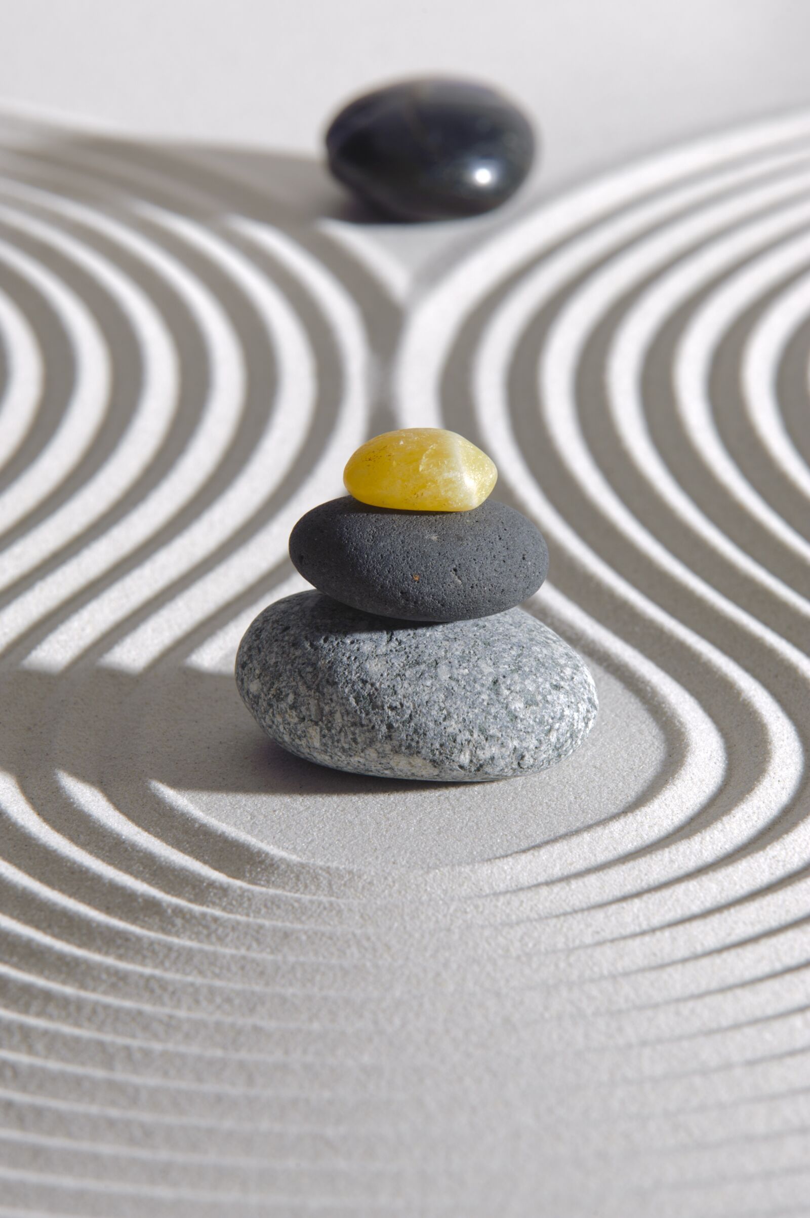 Nikon D3 sample photo. Zen, balance, stones photography