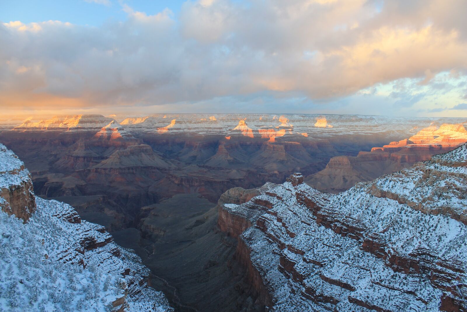 Canon EOS 1100D (EOS Rebel T3 / EOS Kiss X50) sample photo. Grand canyon, winter, canyon photography