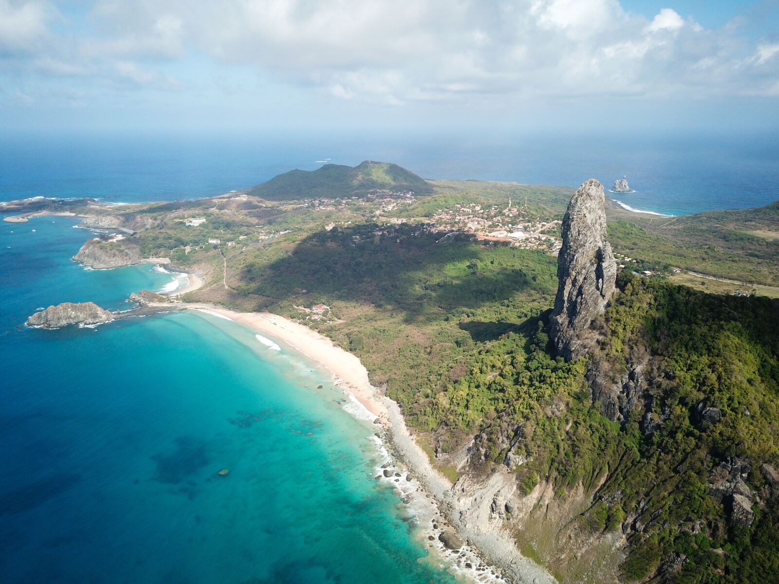 DJI FC220 sample photo. Fernando de noronha, brazil photography