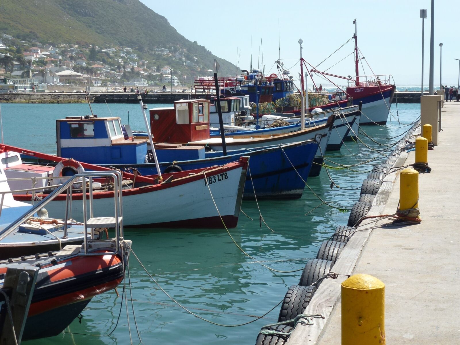 Panasonic Lumix DMC-ZS10 (Lumix DMC-TZ20 / Lumix DMC-TZ22) sample photo. Harbour, fishing boats, pier photography