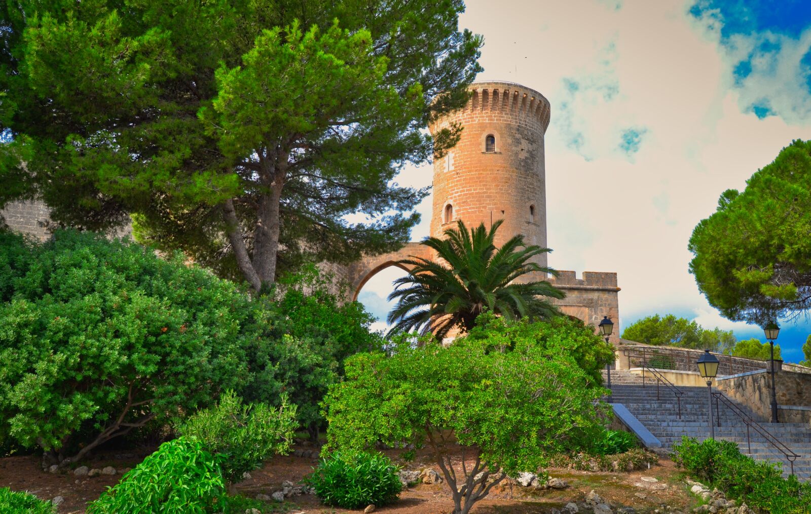 Nikon D3100 sample photo. Castle, spain, architecture photography