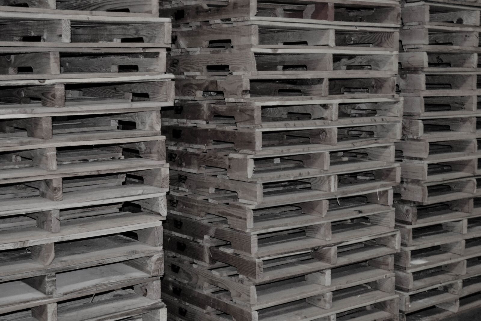 Nikon D3100 sample photo. Pallet, shipping, delivery photography