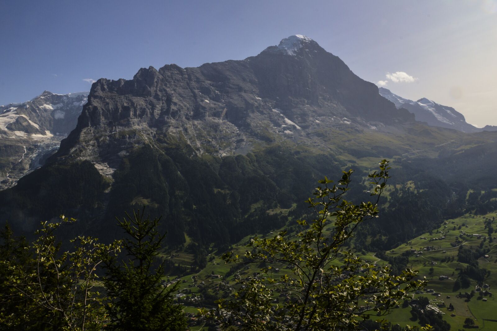 Nikon D3200 sample photo. Eiger north face, grindelwald photography