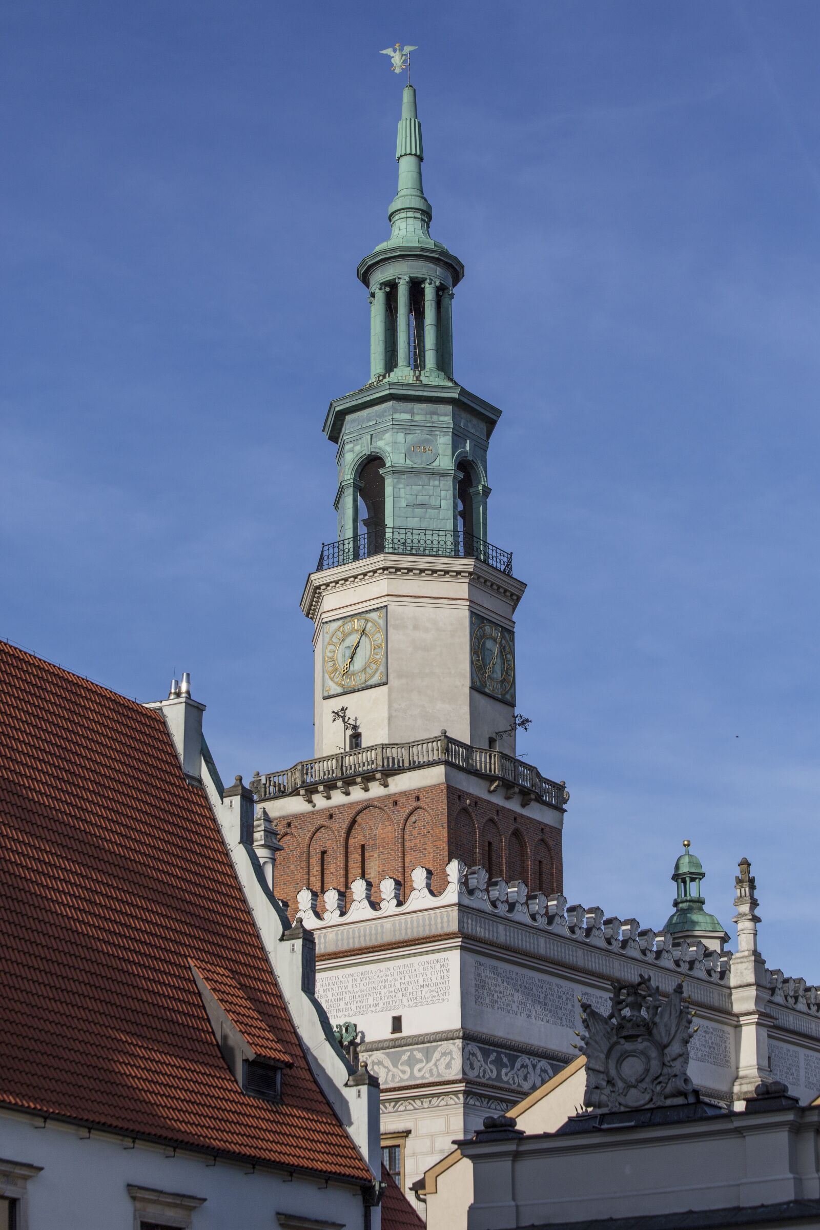 Canon EF 70-300mm F4-5.6 IS USM sample photo. Poznan, tower, architecture photography