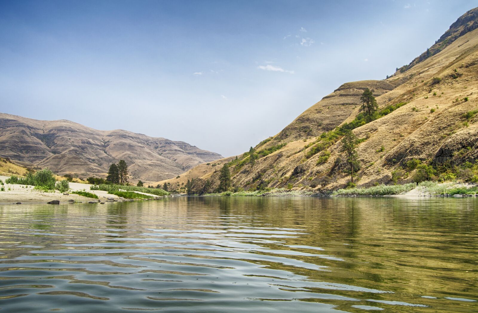 Nikon D5100 sample photo. Calm water, salmon river photography