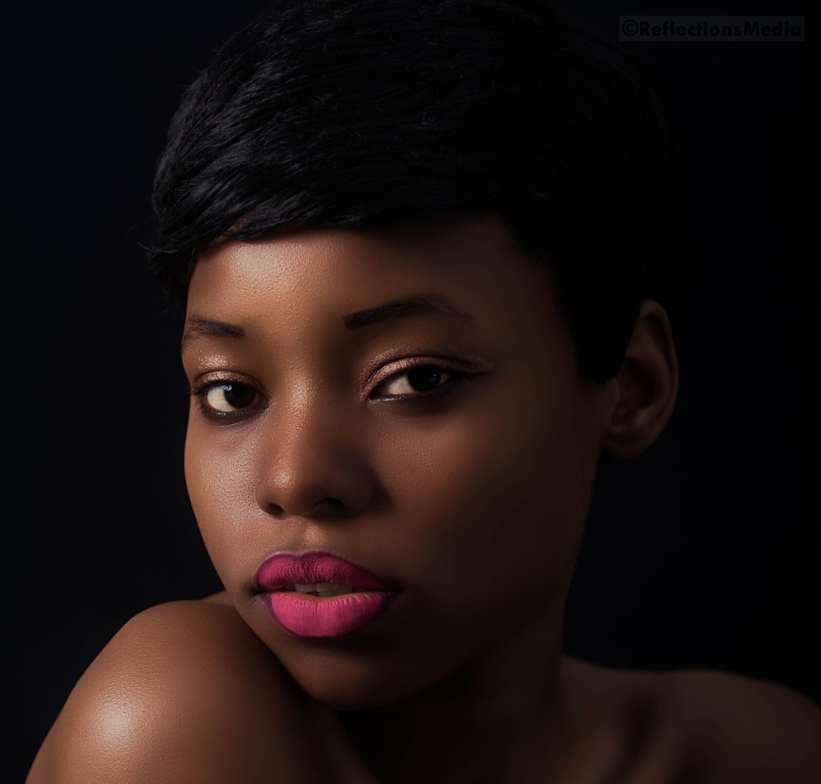 Nikon D5200 sample photo. Makeup, retouch, glamour photography