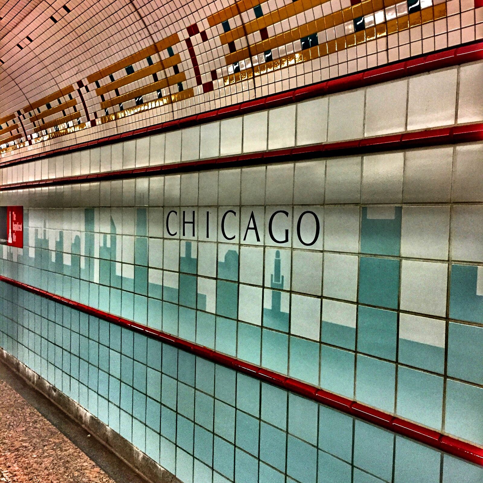 iPhone 6 back camera 4.15mm f/2.2 sample photo. Subway, station photography