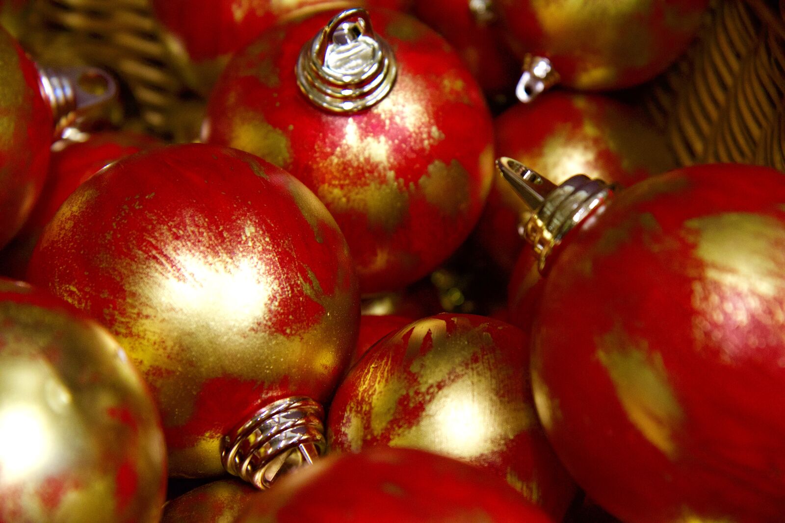 Canon EOS 70D sample photo. Advent, room decorations, glaskugeln photography
