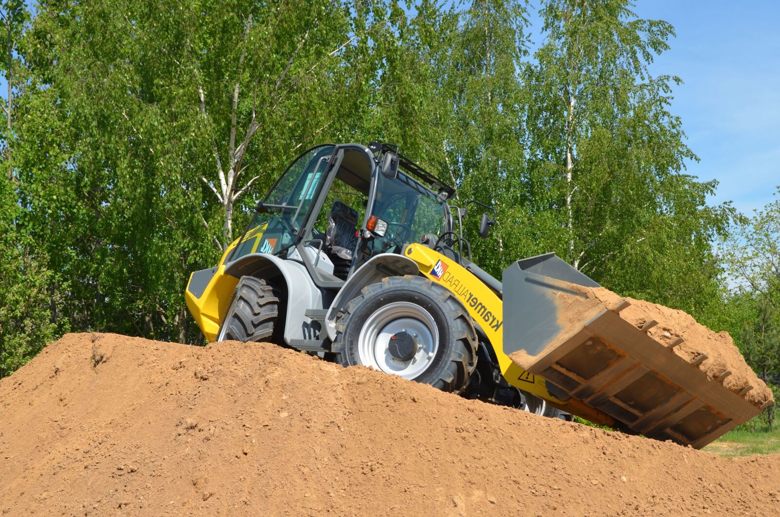 Nikon D5100 sample photo. Excavator, loader, country, machine photography