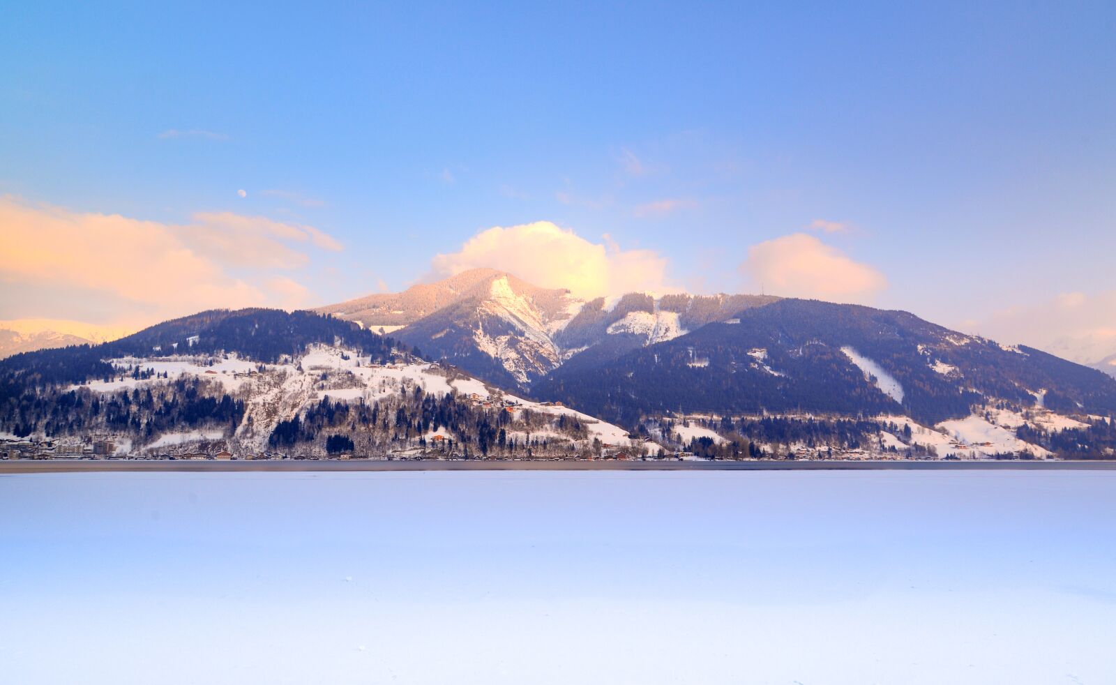Nikon D610 sample photo. Snow, mountain, nature photography