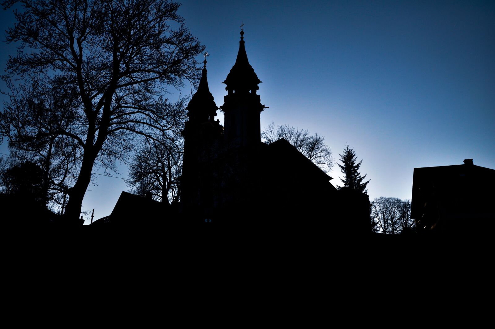 Nikon D90 sample photo. Church, linz, shadow photography